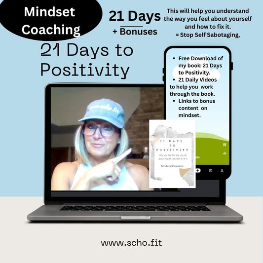 21 Days To Positivity  - Coaching you through my book