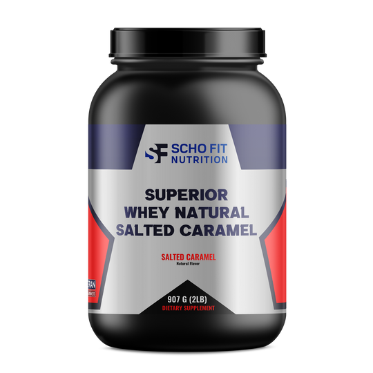 Superior Whey Natural Salted Caramel  Protein– 28 servings